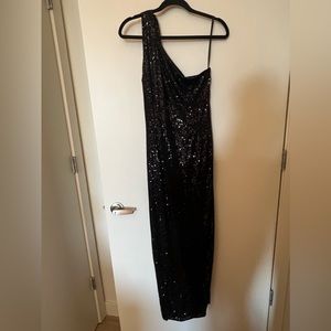 NWT Black Gown